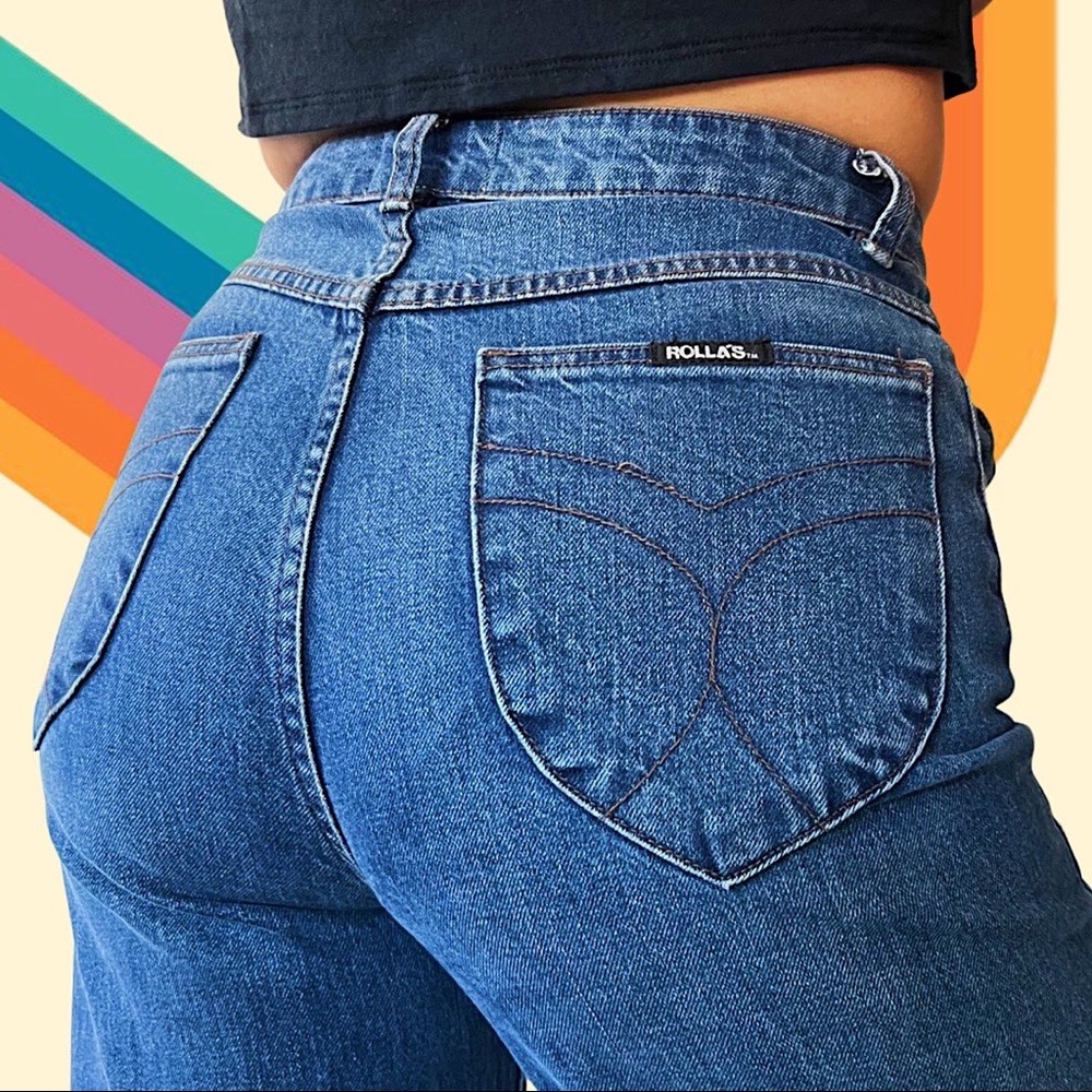 SOLD Rollas old mate wide leg jeans
